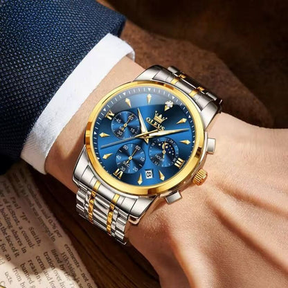 Reloj Suizo de Lujo Resistente al Agua y de Alta Precisión